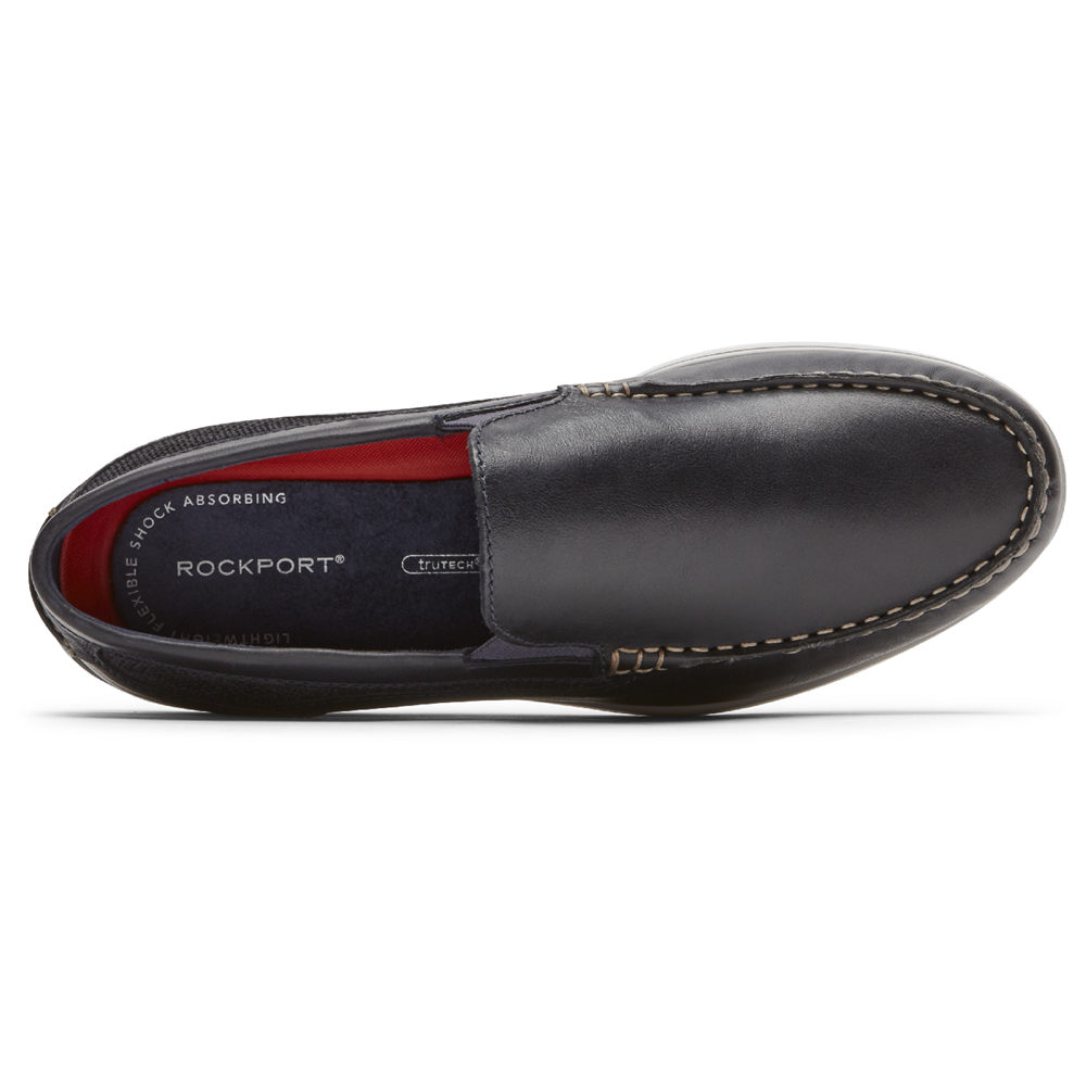 Rockport Slip-Ons Herre Marineblå - Cullen Venetian - YDQB35098